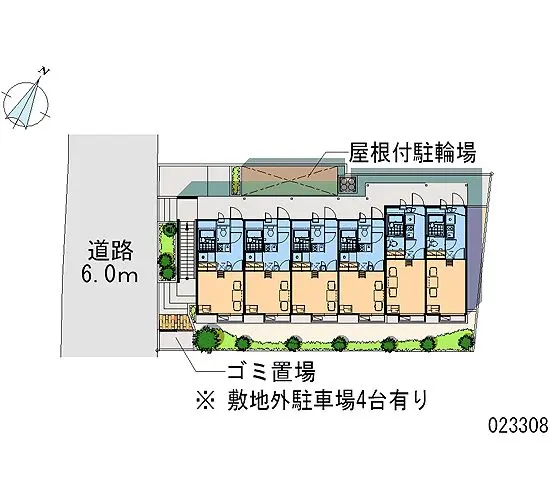 ★手数料０円★福岡市東区下原４丁目　月極駐車場（LP）